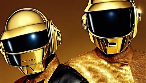 High Quality Portrait Of Daft Punk Without The Helmets Stable