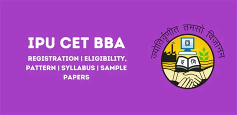 Ipu Cet Bba 2024 Application Started Exam Dates Syllabus Pattern