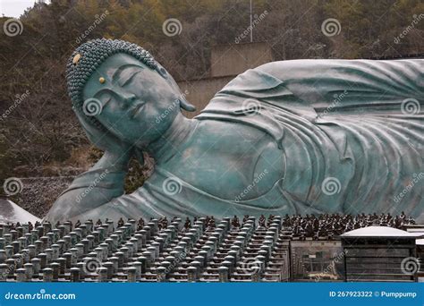 Nanzoin Temple Fukuoka Japan JANUARY 24 2023 Nanzo In Temple Is