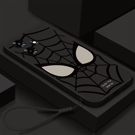 Cool Anime Spider Man Eyes Case Infinix Hot 30 30i 20 10 10s 11 Play Zero X Pro X Neo Trendy