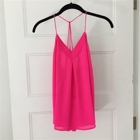 Tops Naked Zebra Hot Pink Tank Poshmark