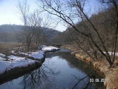 Trout Fishing Western Wisconsin: Blue River, Grant County 03/06/10