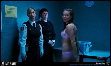 Naked Georgia Chara In Wentworth Prison