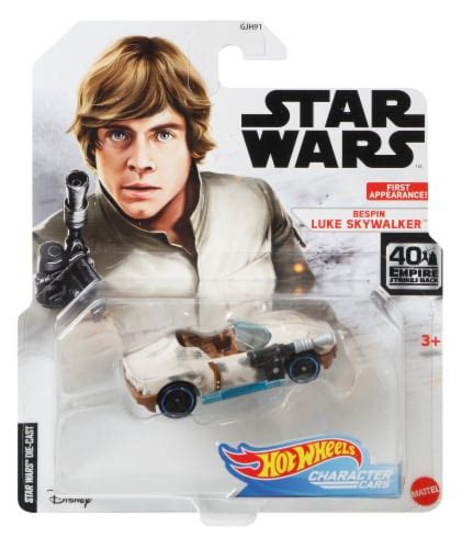 Mattel Hot Wheels Star Wars Bespin Luke Skywalker Vehicle Ct Kroger