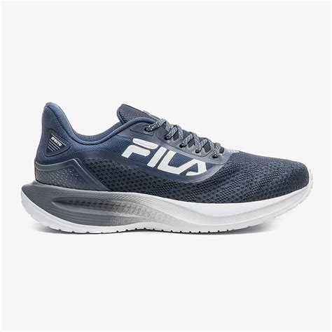 Tênis Fila Efecto Masculino - Tênis Fila Efecto Masculino Grafite e Prata - Conforto e Performance