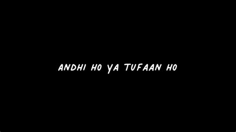 Phir Kyun Hai Yeh Tanhai Atif Aslam Black Screen Lyrics Youtube