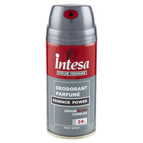 Intesa Pour Homme Deodorant Parfumé Essence Power 150 Ml Carrefour