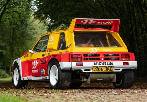 The Rare MG Metro 6R4 – Britain's Hairy-Chested Group B Challenger