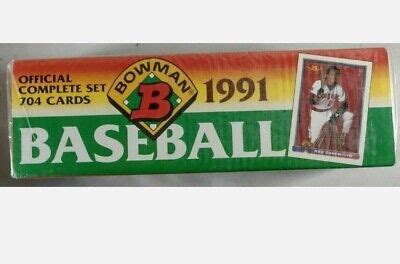 Bowman Mlb Baseball Cards Complete Set Factory Sealed Box