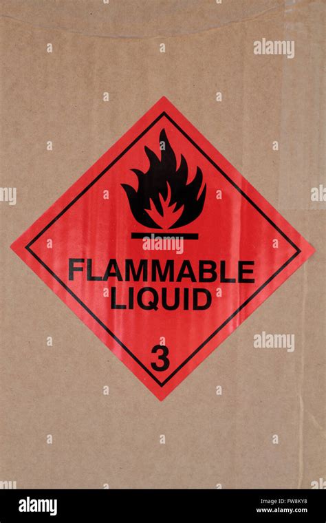 Flammable Liquids Label