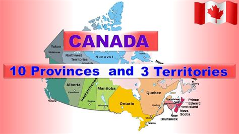 Canada Provinces And Territories List List Of Provinces And