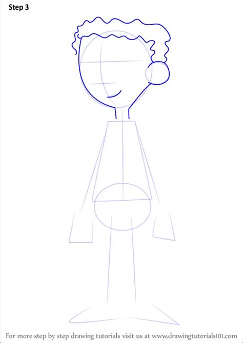 Step by Step How to Draw Carl the Intern from Phineas and Ferb ...