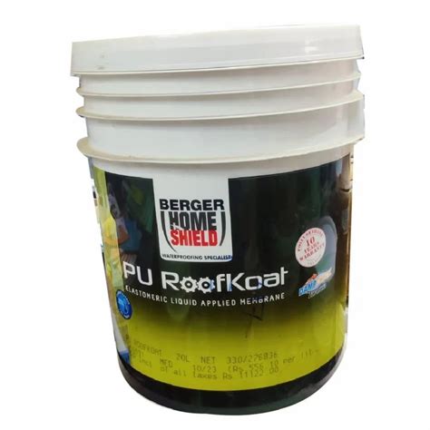 L Berger Home Shield Pu Roofkoat Paint At Rs Bucket Berger