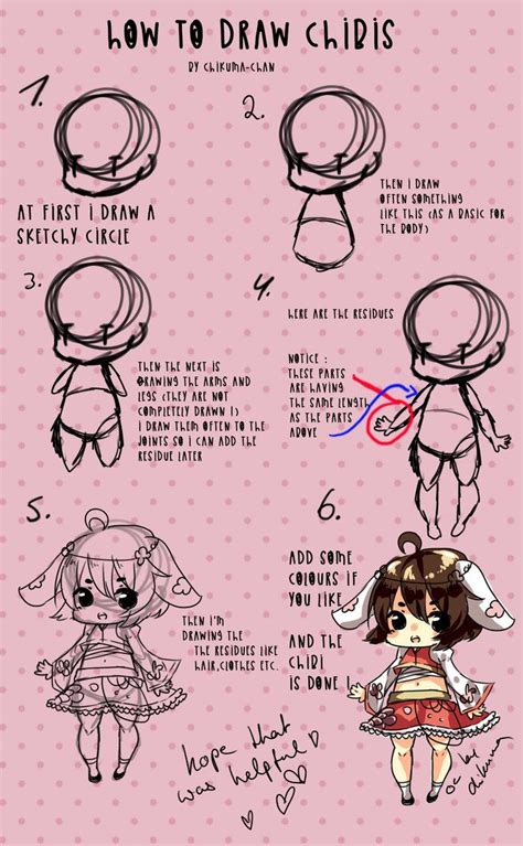 How To Draw An Anime Chibi Girl Really Easy Drawing Tutorial Chibi Porn Sex Picture