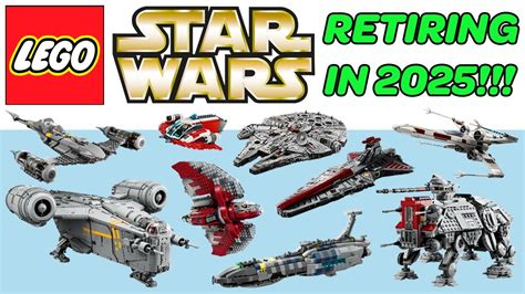 EVERY LEGO STAR WARS SET RETIRING IN 2025 YouTube