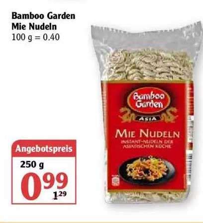 Bamboo Garden Mie Nudeln Angebot Bei Globus 1Prospekte De