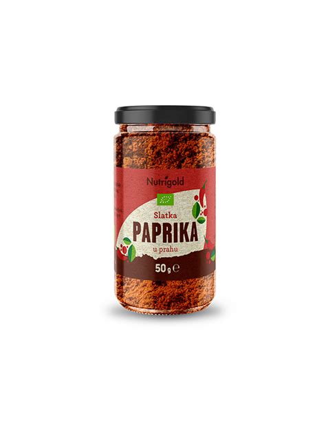 Nutrigold Paprika V Prahu Sladka Ekolo Ka Tovarna Zdrave Hrane