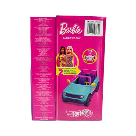 Barbie X Hot Wheels Barbie Rc Suv Barbie Dolls Included