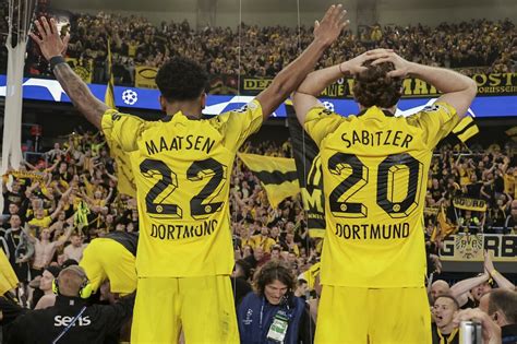 Borussia Dortmund Clasific A Final De La Champions League Tras