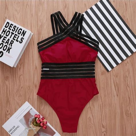 High Quality Hot Sexy Women Bathing Suits Swimwear Beach One Piece