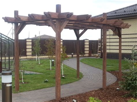 Пергола деревянная для винограда (49 фото) - фото - картинки и рисунки ...