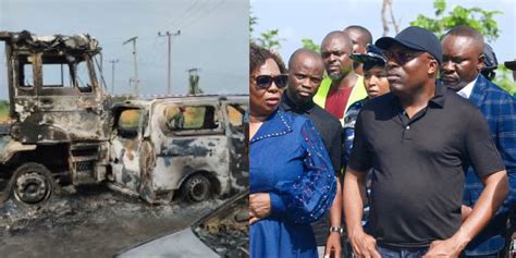 Many Feared Dead Cars Burnt In Rivers Petrol Tanker Explosion Fubara