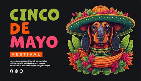 Premium Psd A Poster For The Cinco De Mayo Festival