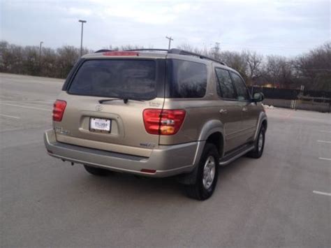 Find Used 2003 Toyota Sequoia Sr5 Suv Leather 3 Row In Fort Worth