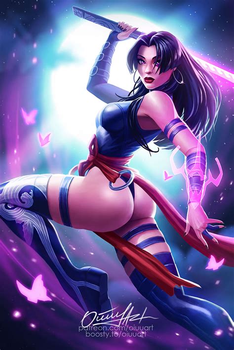 Psylocke By Oiuuart Hentai Foundry