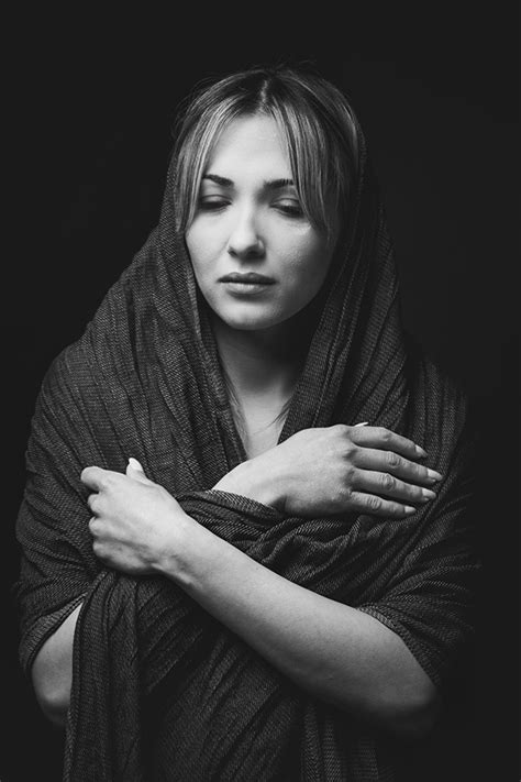 Girl Studio Nude Blonde Portrait On Behance