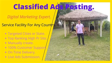 Prepare 20 Classified Ads posting Services for $1 - SEOClerks