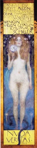 Nuda Veritas By Gustav Klimt Oil Painting Reproduction For Sale