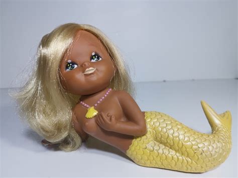 VTG Rare Iwai Mermaid Doll Rubber Nude 1960big Eye Japanese Etsy