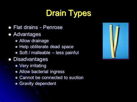 Surgical Drains Indications Types And Principals Of Use Ppt Download