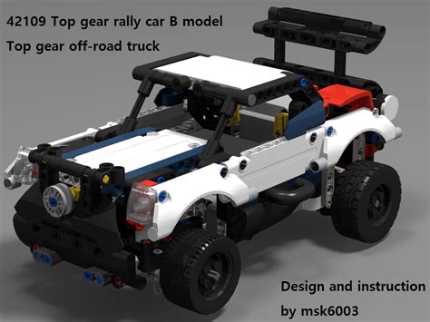 Lego Moc 42109 C Model Top Gear Off Road Truck By Msk6003