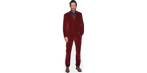 Ryan Reynolds Red Suit Cardboard Cutout Celebrity Cutouts