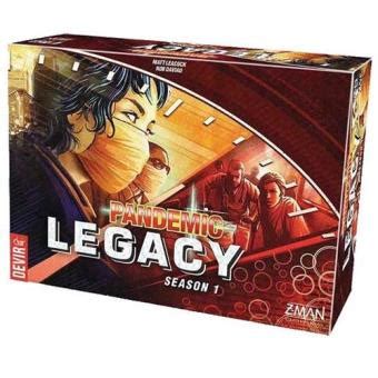 Jogo De Tabuleiro Pandemic Legacy Vers O Vermelha Jogo De Tabuleiro