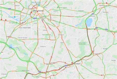 Live Updates Nine Miles Of Congestion On The M60 And 45 Minute Delays