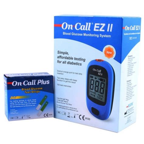 On Call Ez Ii Blood Glucose Monitoring System Plazzapk Lifestyle