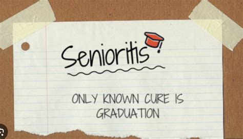 case  senioritis