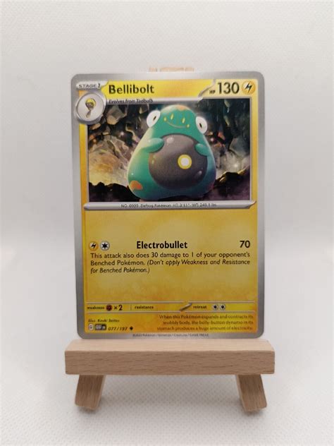 Karta Pokémon Obf 077 Bellibolt Chorzów Kup Teraz Na Allegro Lokalnie