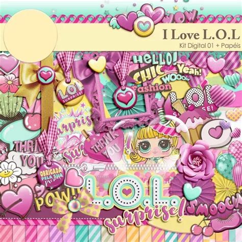 X Mu Ecas Lol Surprise I Love Lol Clipart Papeles Decora Meses