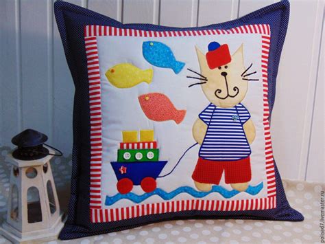 Наволочка детская "Морской котик" в морском стиле в интернет-магазине ...