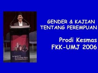 Kajian Terhadap Materi Sex Dan Gender Ppt