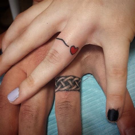 35 Romantic Wedding Ring Finger Tattoo Designs And Ideas Ring Finger