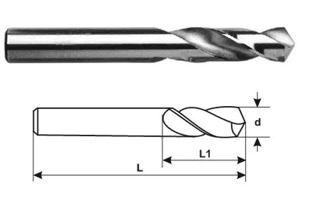 Buy Miranda Tools Gold Stub Drills Stub Series Parallel Shank Drill