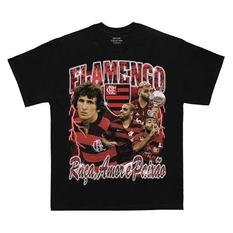 Camisa Streetwear Time Flamengo Futebol Camiseta Gabigol Lan Amento