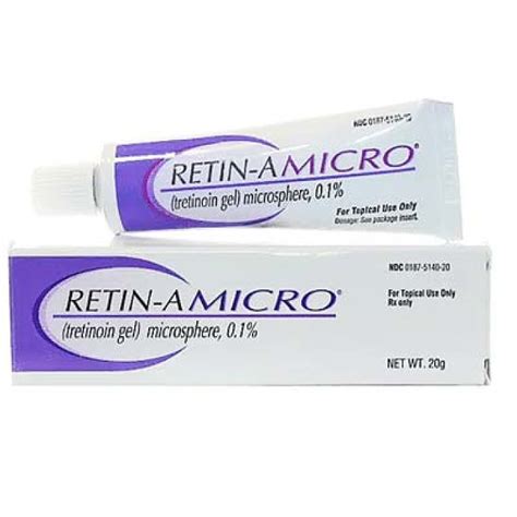 Retino A Micro 0.1% Gel Online USA - Uses, Side Effects, Review, Price ...