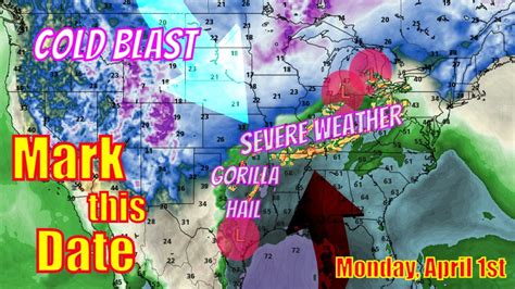 Warning Severe Weather Coming Gorilla Hail And More Youtube