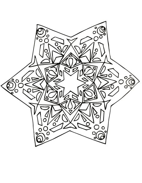 Image De Etoile Coloriage Mandala Etoile Imprimer